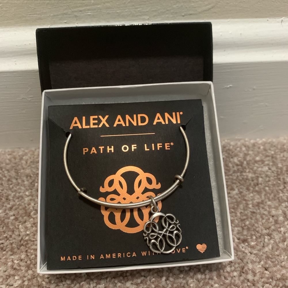 Alex and Ani Silver Path of Life Bracelet